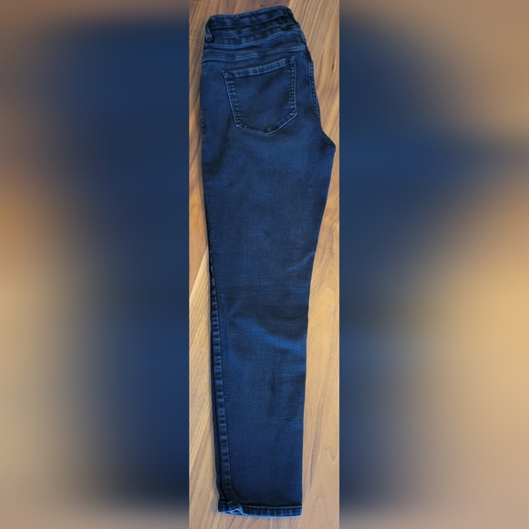 ANGLES black denim jeans size 14 - Picture 6 of 8